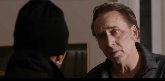 Nicolas Cage dalam film A Score to Settle. [Youtube]